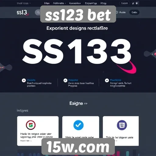 Análise do design e usabilidade do site ss123 bet